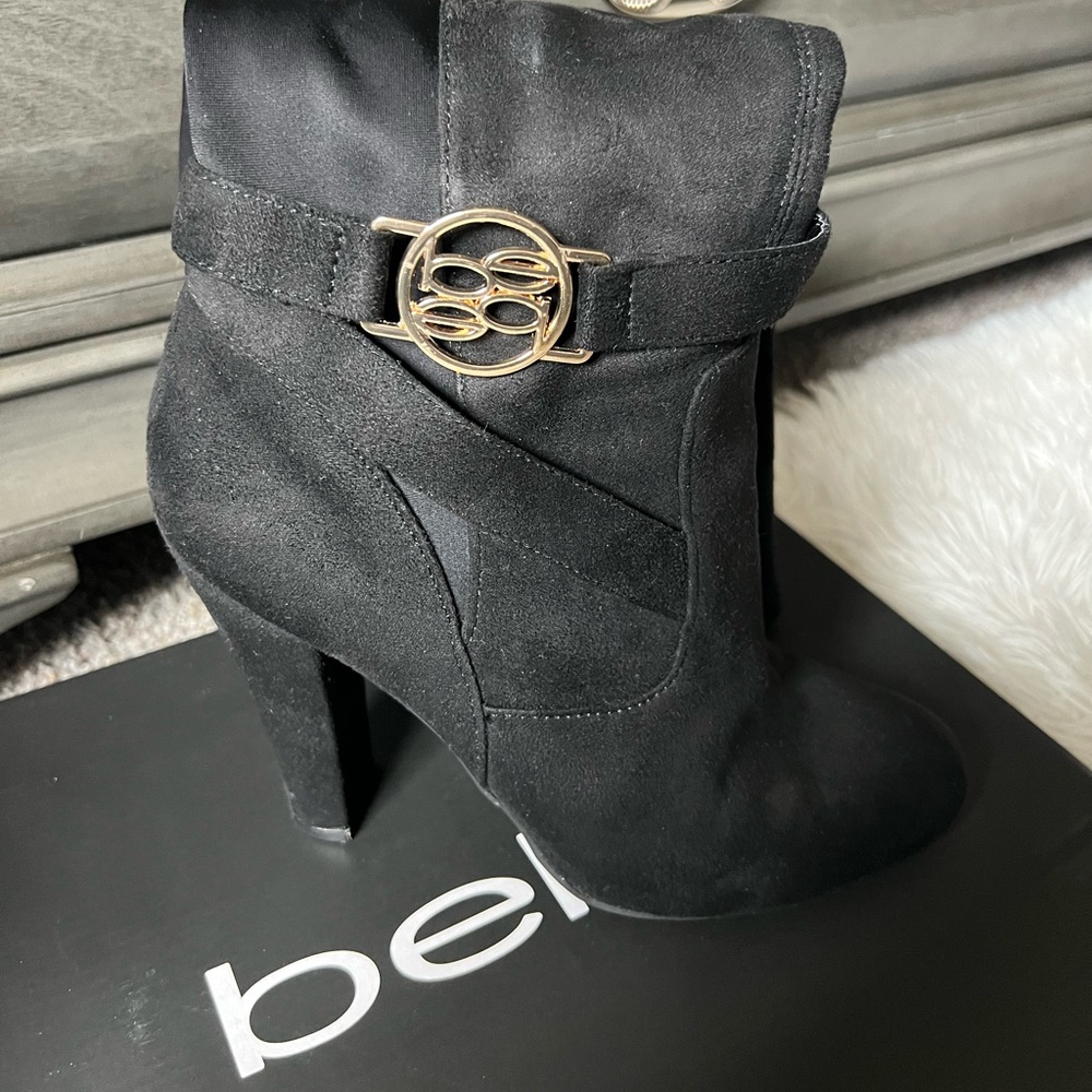 BEBE strap boots for women’s